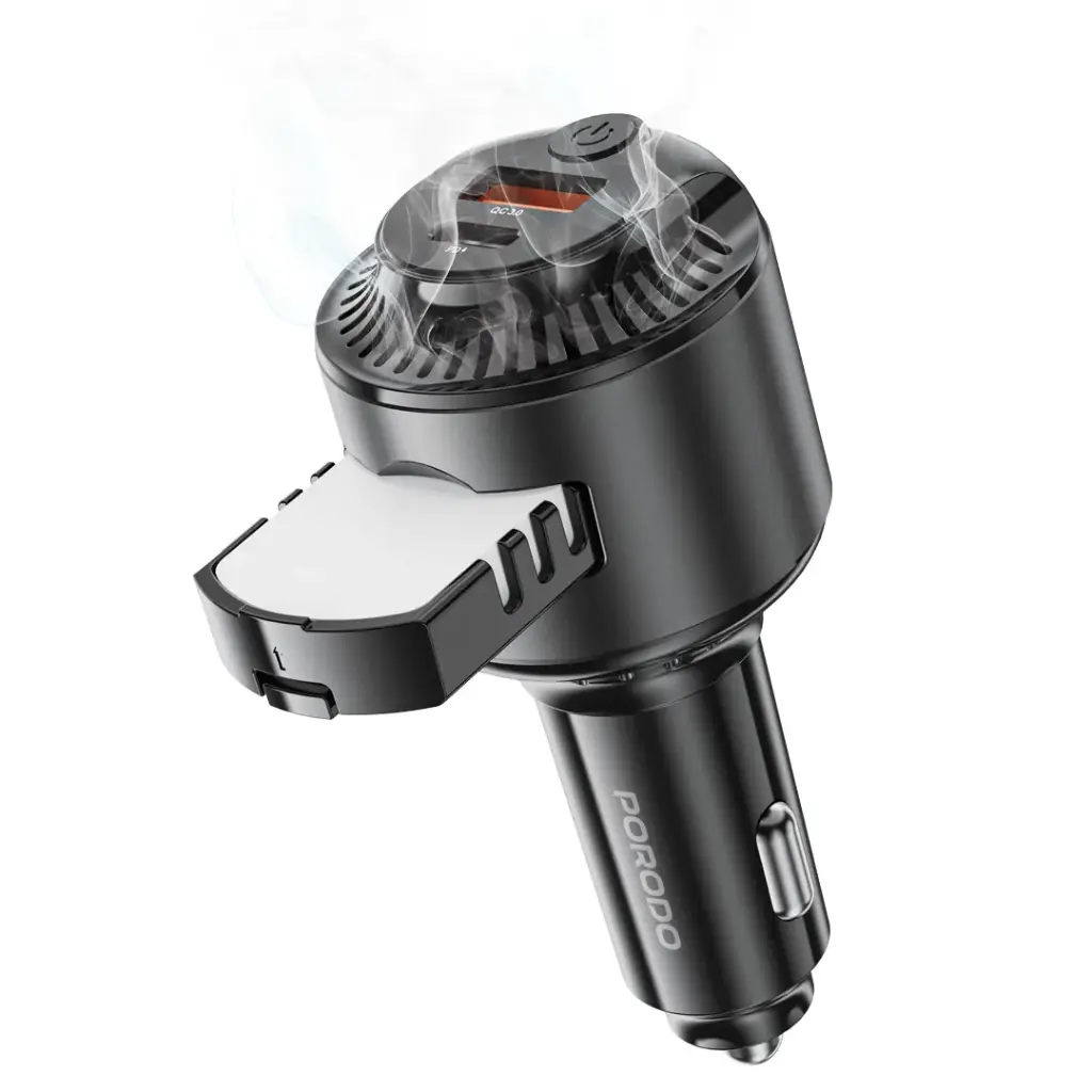 شاحن سيارة Porodo Mist Charge 2-in-1