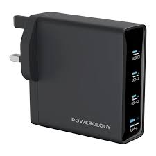 محول Powerology Volt-X 200W متعدد المنافذ GaN