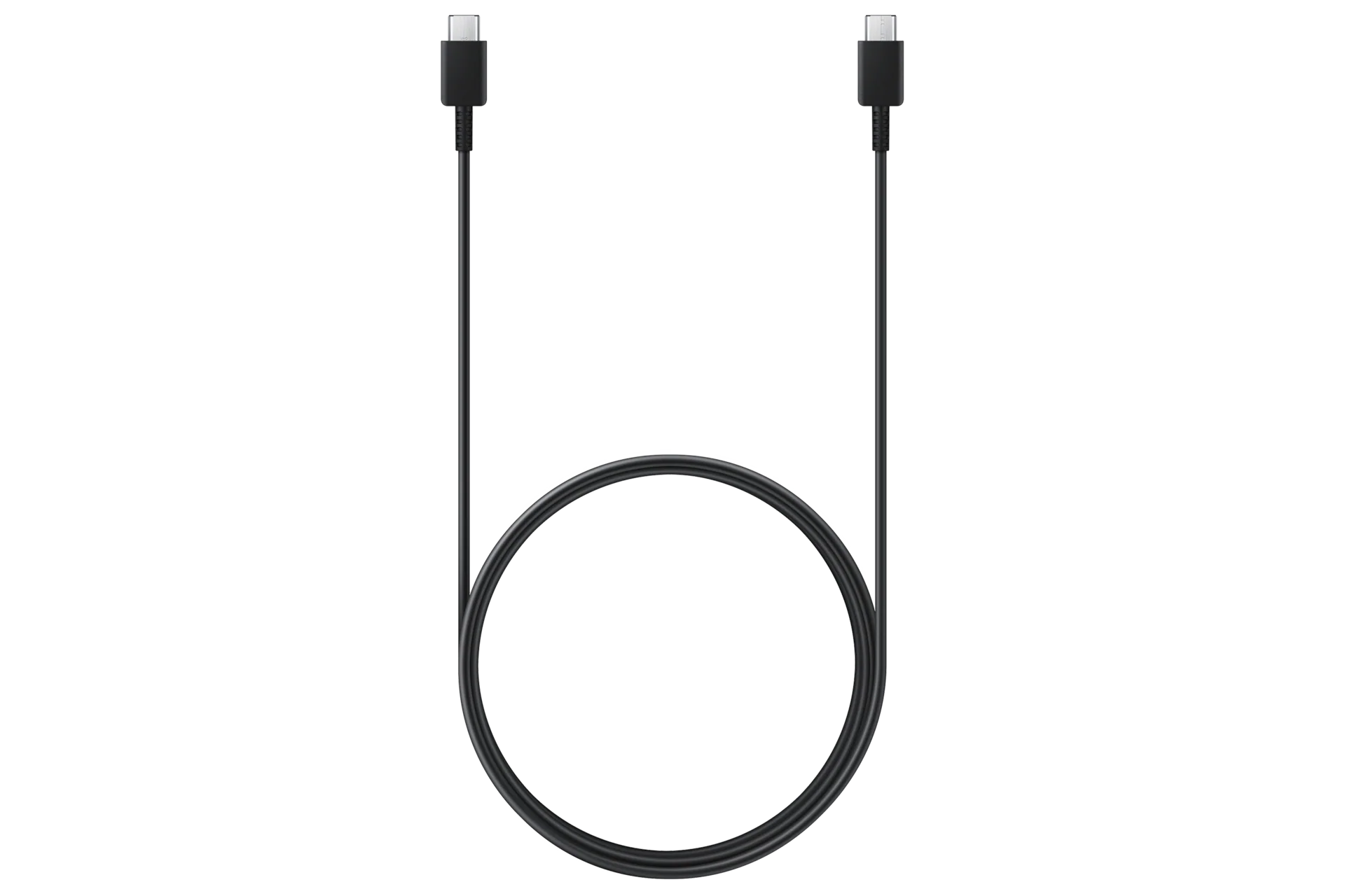 كابل سامسونج USB-C إلى USB-C 3A بطول 1.8 متر أسود (EP-DX310)