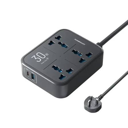 Powerology Power Strip 3250W 3 AC