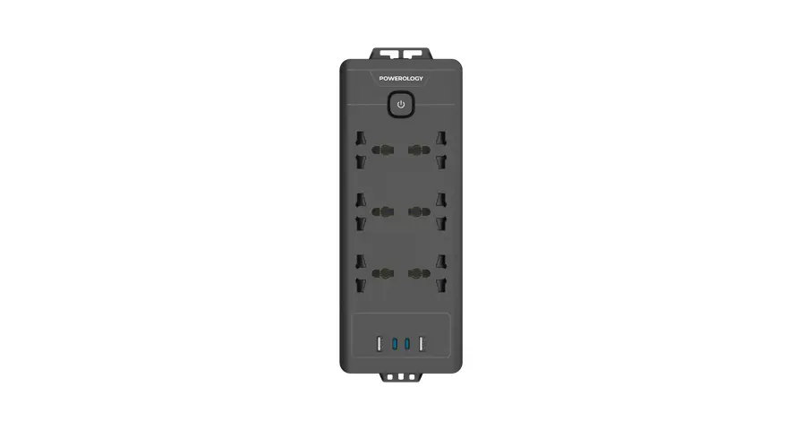 Powerology 6 AC 2500W Power Strip