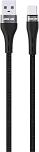 Green Lion USB-A to USB-C Braided Cable 1m 15W