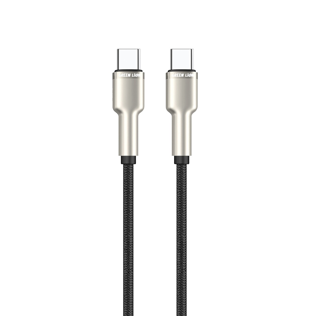 Green Lion USB-C to USB-C Braided Cable