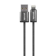 Porodo كابل USB-A إلى Lightning مضفّر