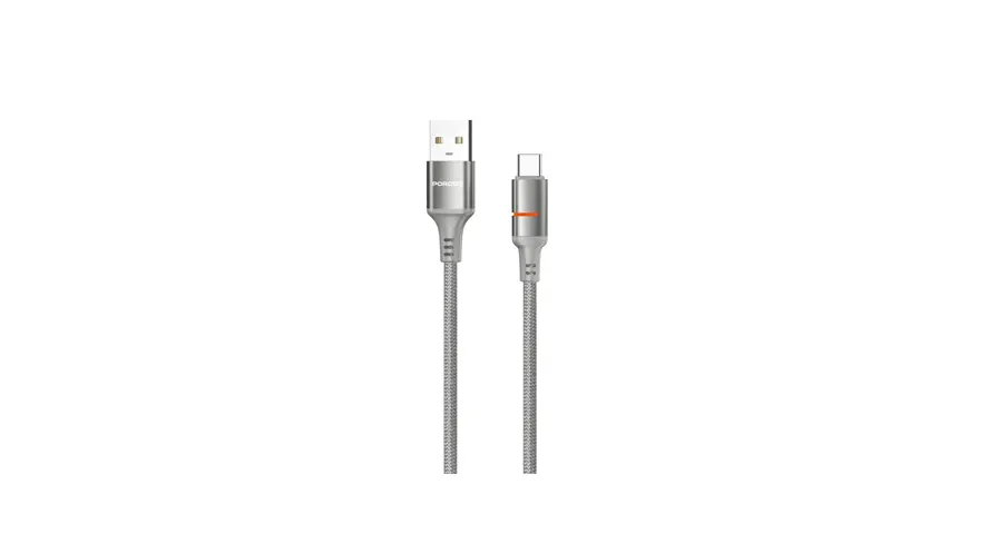 Porodo كابل USB-A إلى USB-C بإضاءة LED