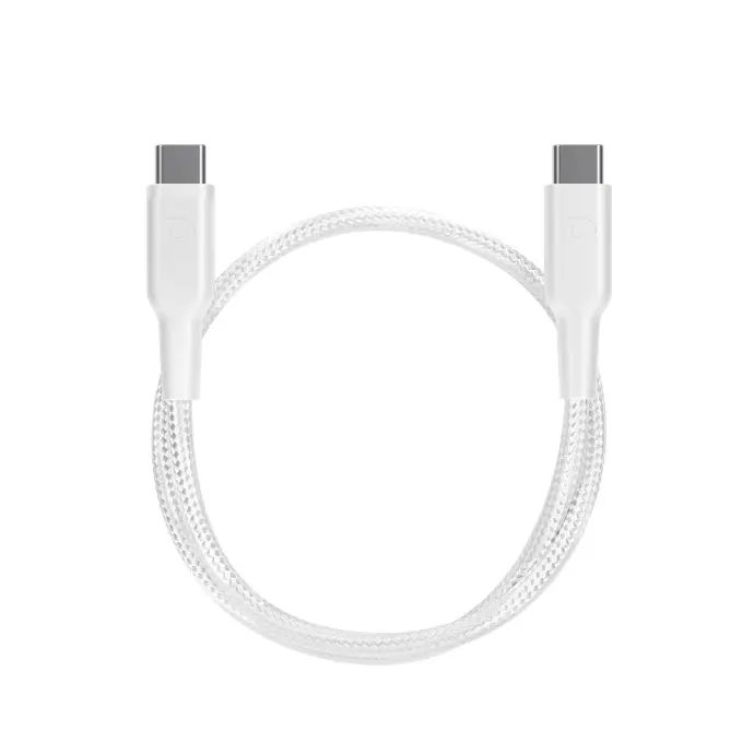 كابل Powerology USB-C إلى Lightning مضفر