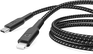 كابل Powerology USB-C مضفر 2م