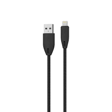 كابل Powerology USB-A إلى Lightning مضفر