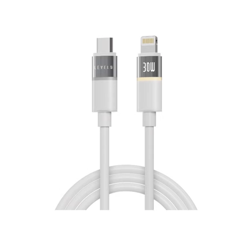 كابل Levelo Luno Type-C إلى Lightning بطول 1 متر PD 30W