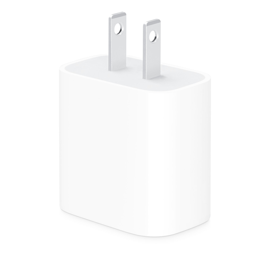 محول طاقة Apple USB-C بقدرة 20 واط EU 2 pin أبيض