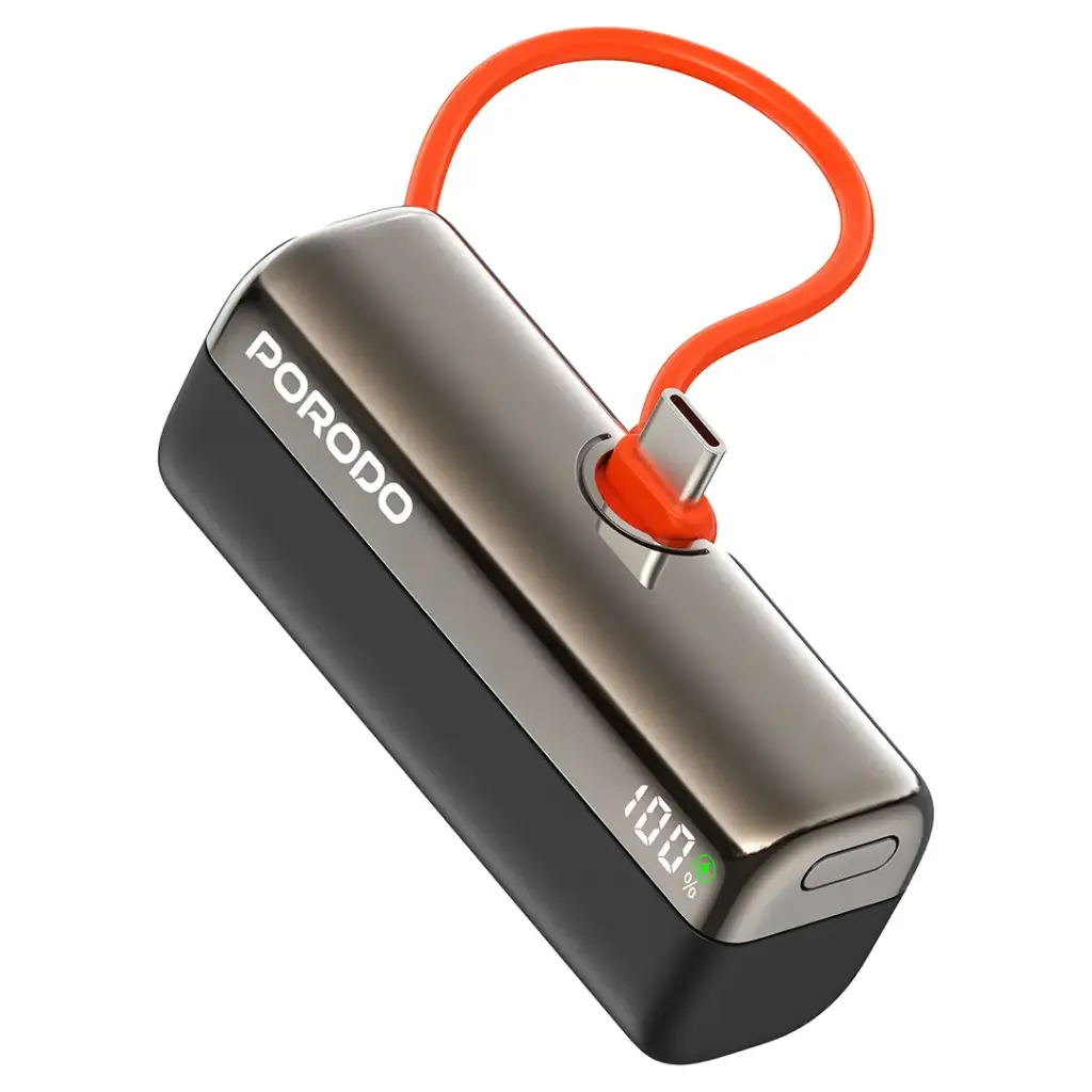 باور بانك Porodo Pocket Volt سعة 5000mAh