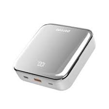 باور بانك Porodo Mirror سعة 20000mAh مع كابلات شحن وإعادة شحن مدمجة