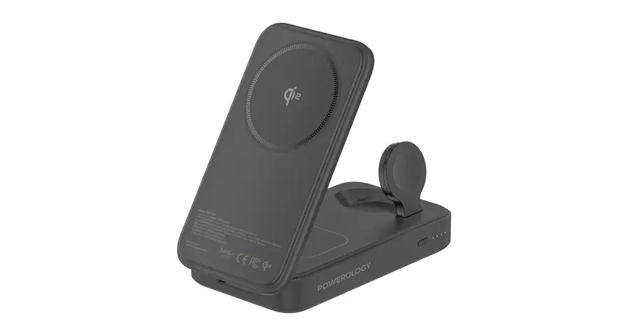 Powerology Kickvolt 10000mAh Портативная подставка-зарядка Пауэрбанк