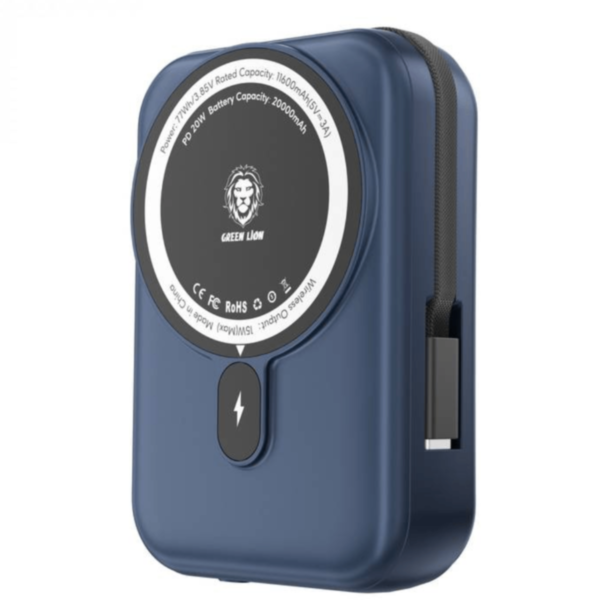 Green Lion Monaco MagSafe باور بانك 20000mAh