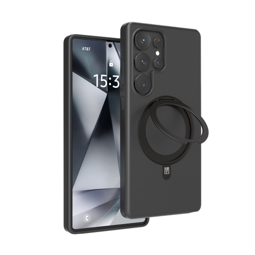 Levelo Iris Pro غطاء سيليكون سائل MagSafe