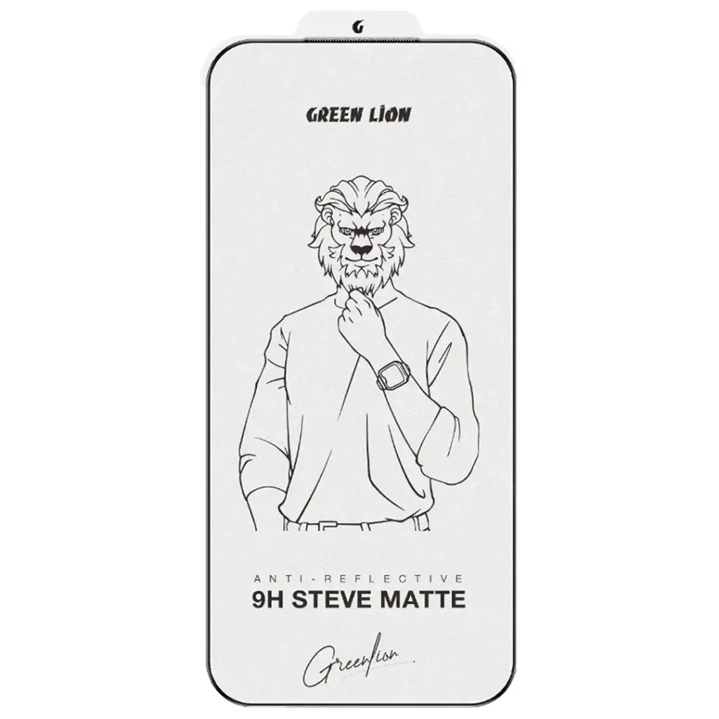 Green Lion 9H Steve Matte AG واقي زجاج