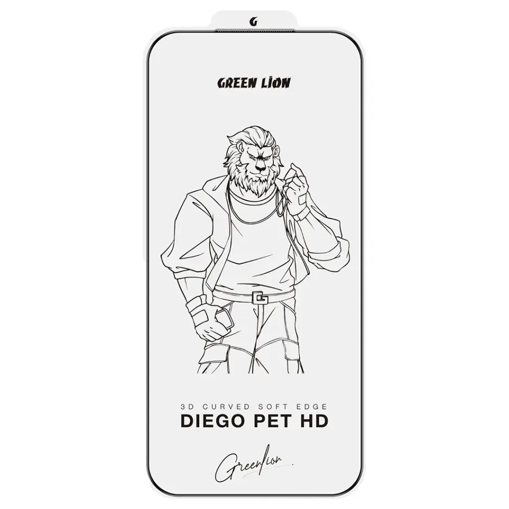 Green Lion Diego PET واقي شاشة HD