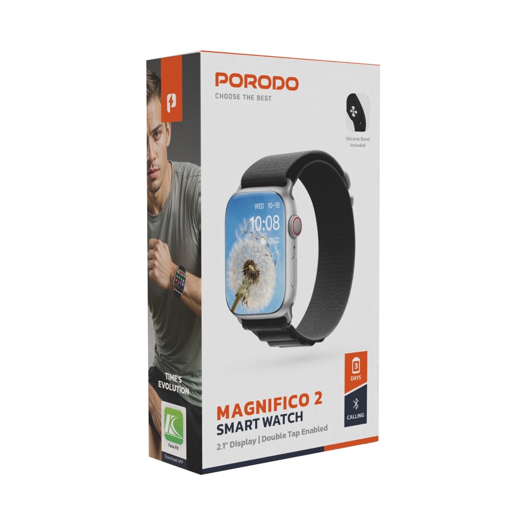 ساعات ذكية Porodo Magnifico 2