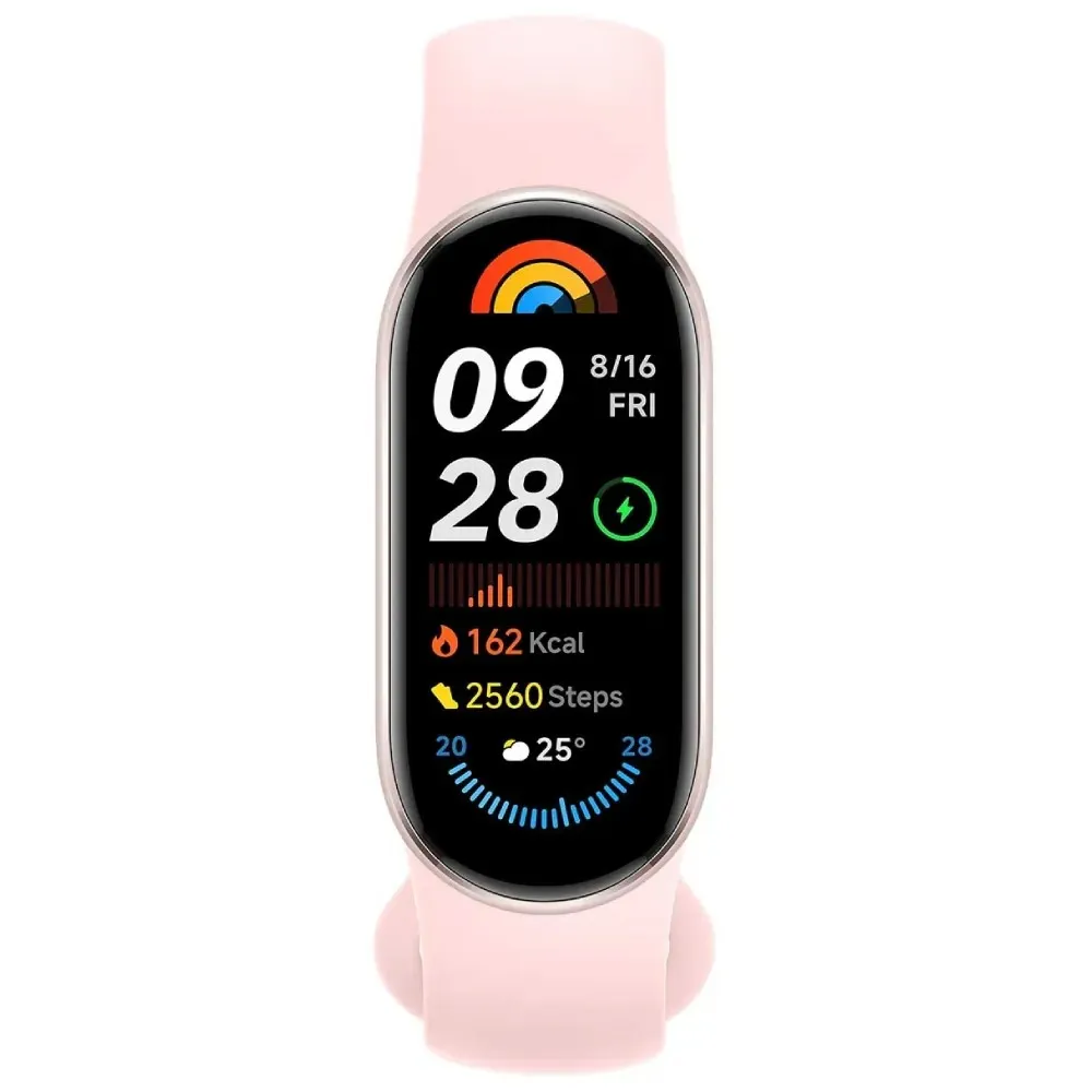 Xiaomi Smart Band 9 Active Mystic Rose Синий Серебристый Чёрный