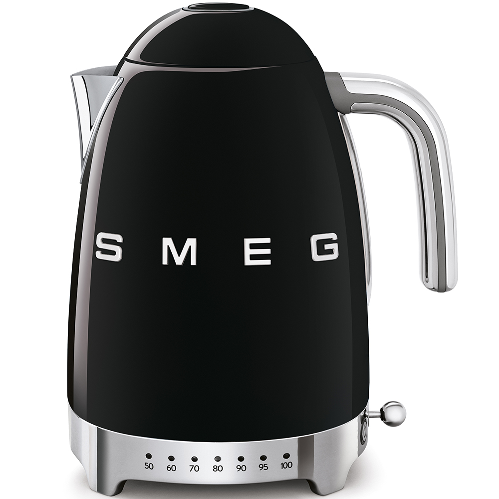 Smeg Variable Temperature Kettle Black (KLF04BLUK)