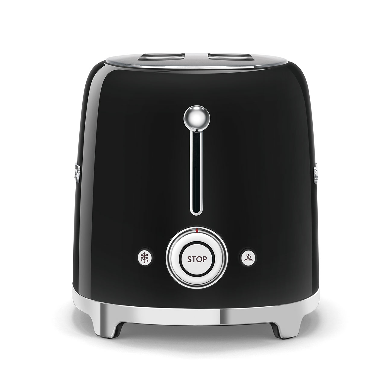 Smeg 2 Slice Toaster Black (TSF01BLUK)