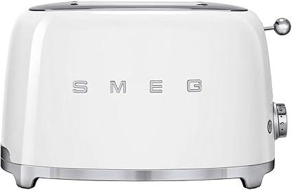 Smeg 3 Slice Toaster White MAT (TSF01WHMUK)