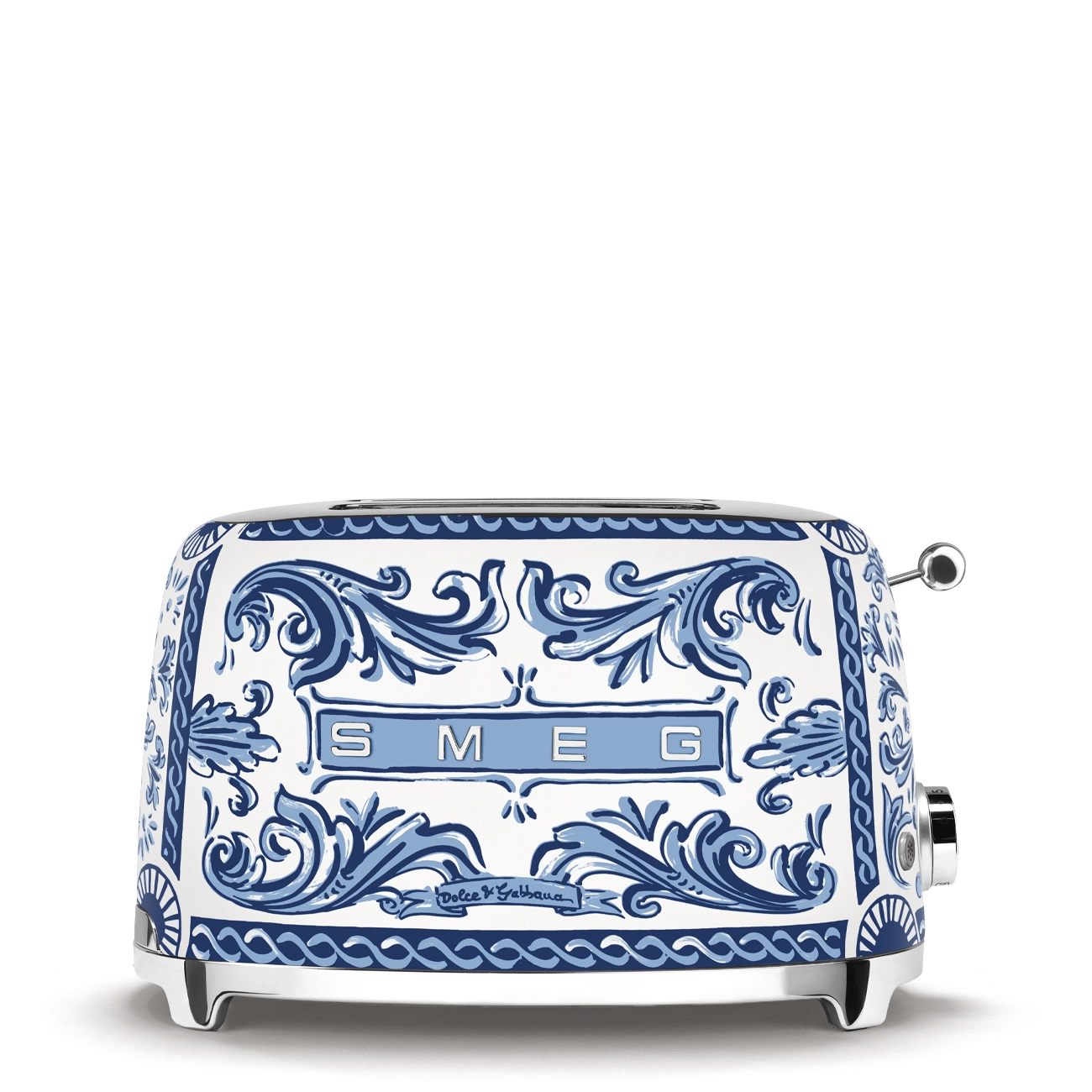 Smeg Toaster D&G Blue Mediterranio (TSF01DGBUK)