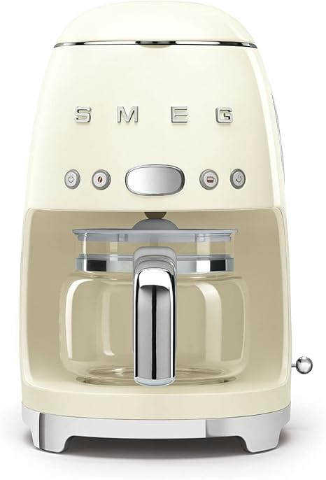Smeg Drip Filter Coffee Machine Cream (DCF02CRUK)