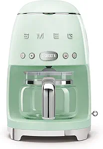 Smeg Drip Filter Coffee Machine Pastel Green (DCF02PGUK)