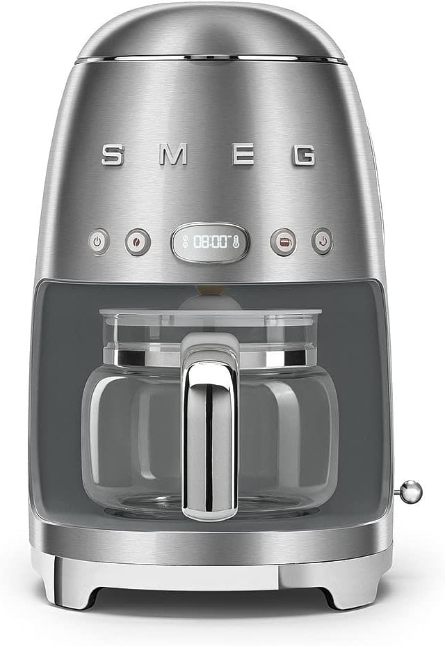 Smeg Drip Filter Coffee Machine Stainless Steel (DCF02SSUK)