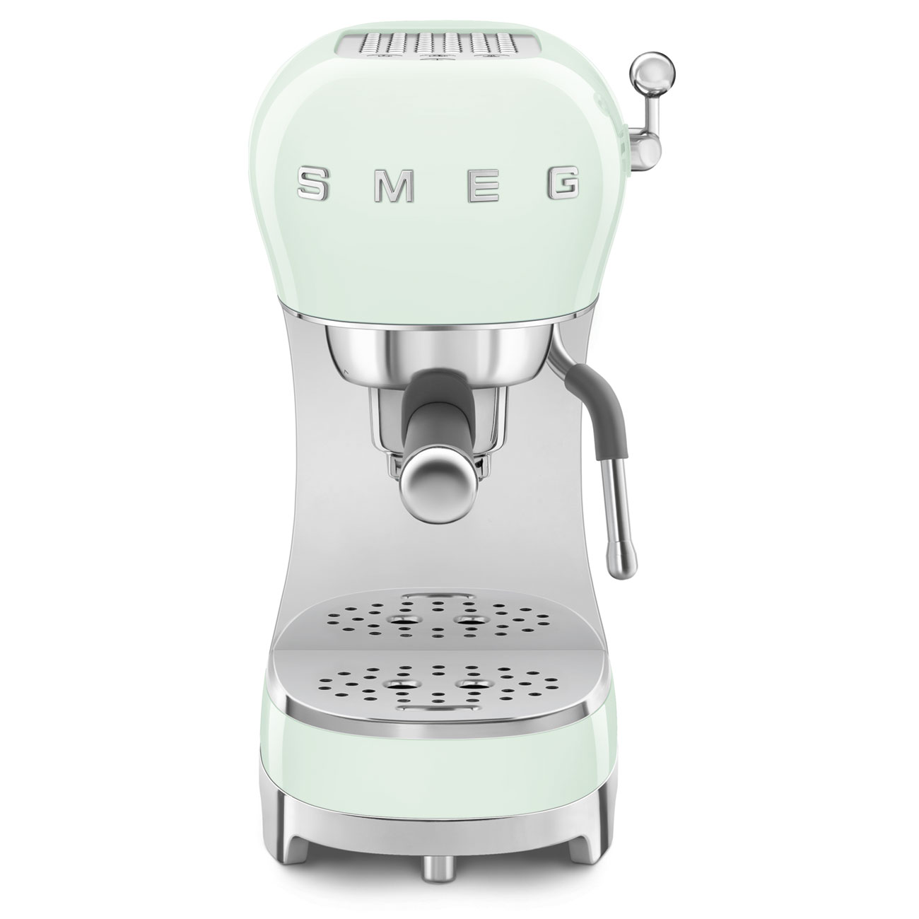 Smeg Espresso Coffee Machine Pastel Green (ECF02PGUK)