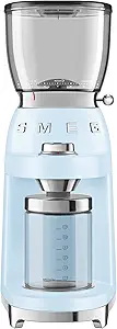 Smeg Coffee Grinder Pastel Blue (CGF11PBUK)