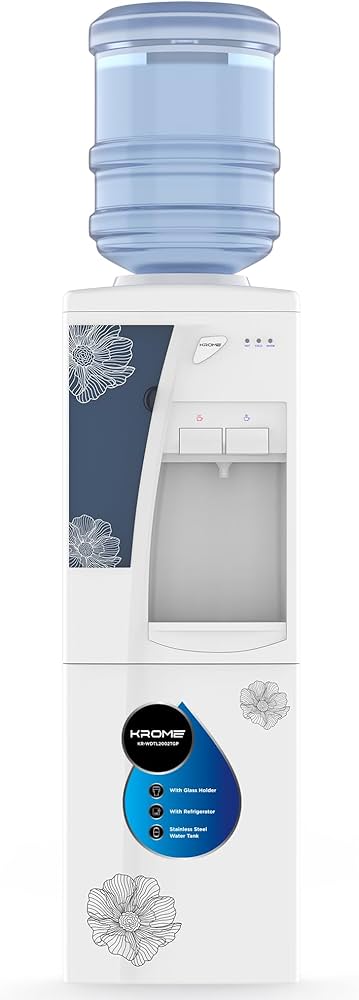 موزع مياه Krome مع ثلاجة KR-WTL2002TGP