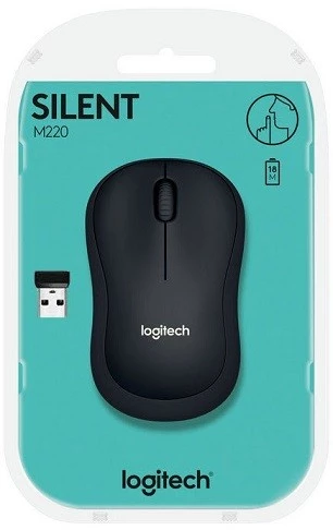 Logitech Wireless Mouse M220 910-004878