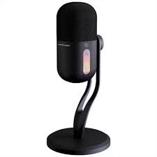 Porodo Gaming Elyx RGB Condenser Microphone with Noise Suppression Button