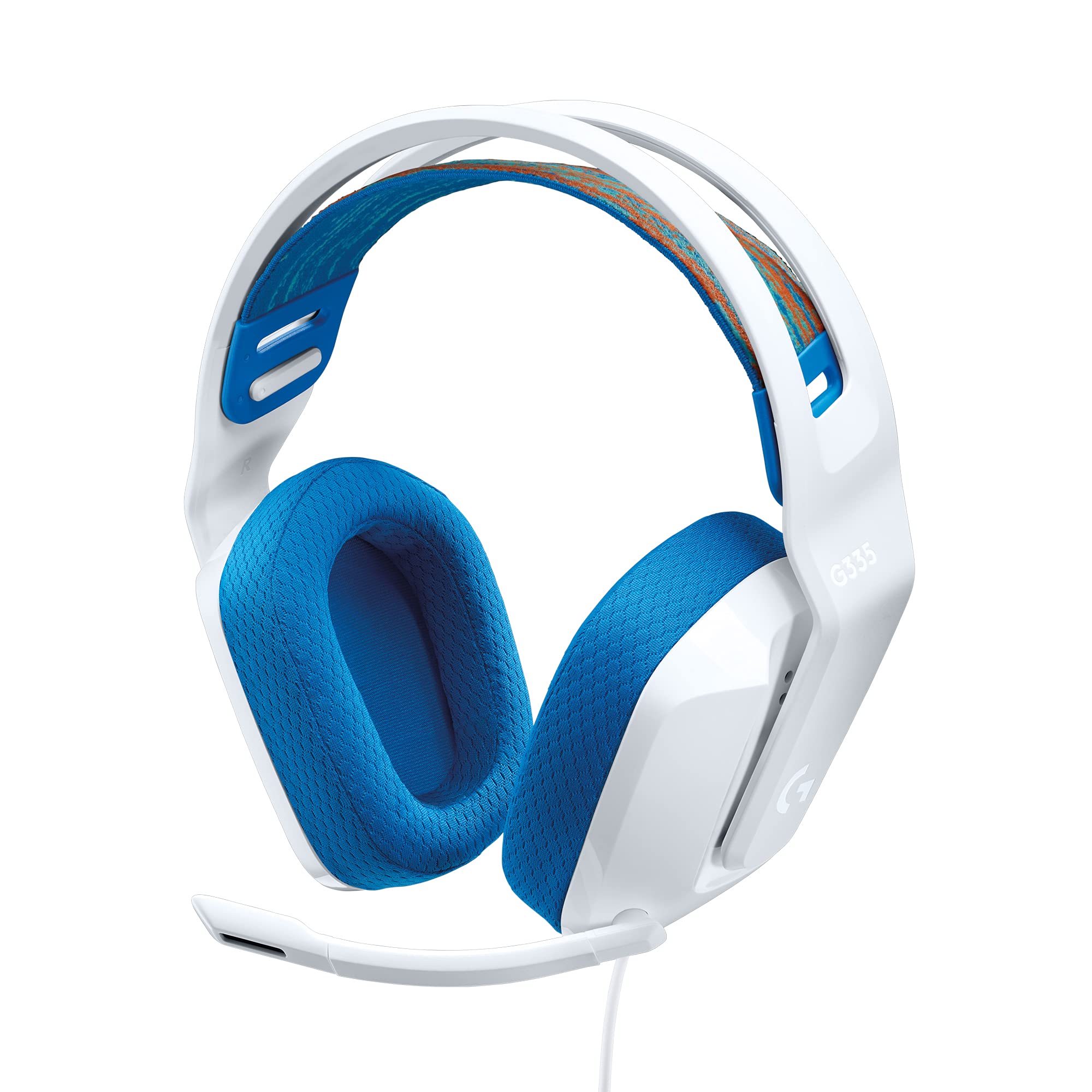 لوجيتك G335 سماعة ألعاب سلكية أبيض 3.5mm