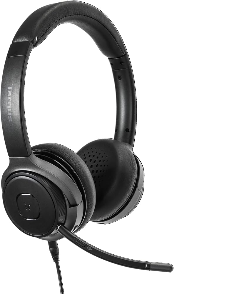 Targus سماعة رأس لاسلكية ستيريو (AEH104GL-50)