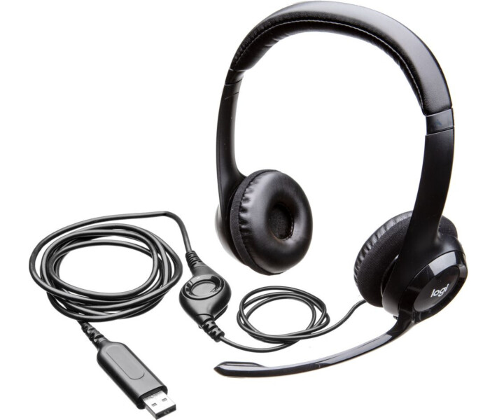 Logitech سماعة رأس H390 USB (981-000406)