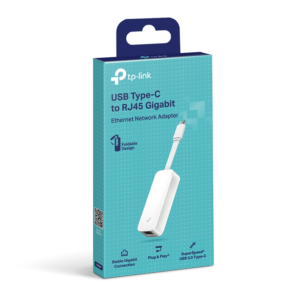 TP-Link محول USB 3.0 Type-C إلى Gigabit Ethernet UE300C