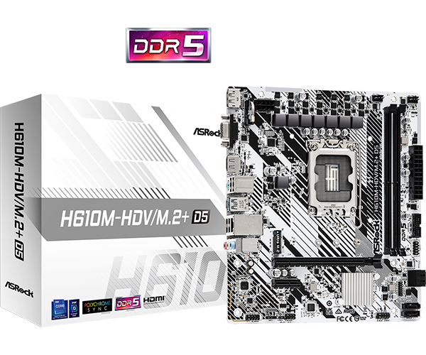 Asrock материнская плата H610M-HDV/M.2+D5