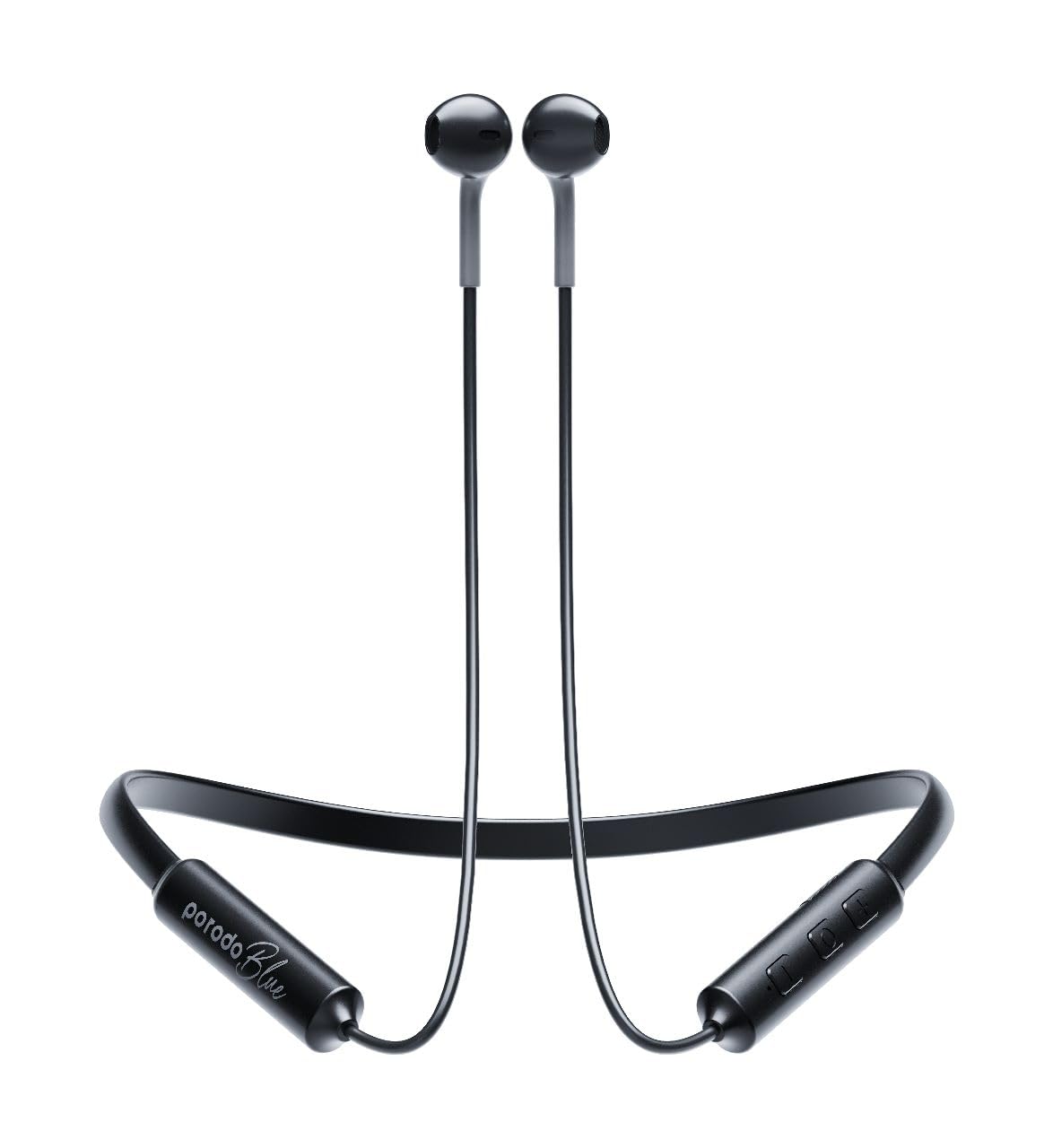 Porodo Blue ENC шейная гарнитура Apple Buds 28 часов BT5.3 (PB-NKBAB-BK)