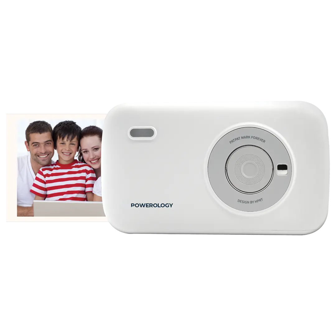 Powerology خرطوشة طباعة فورية 2.2 × 3.4 بوصة