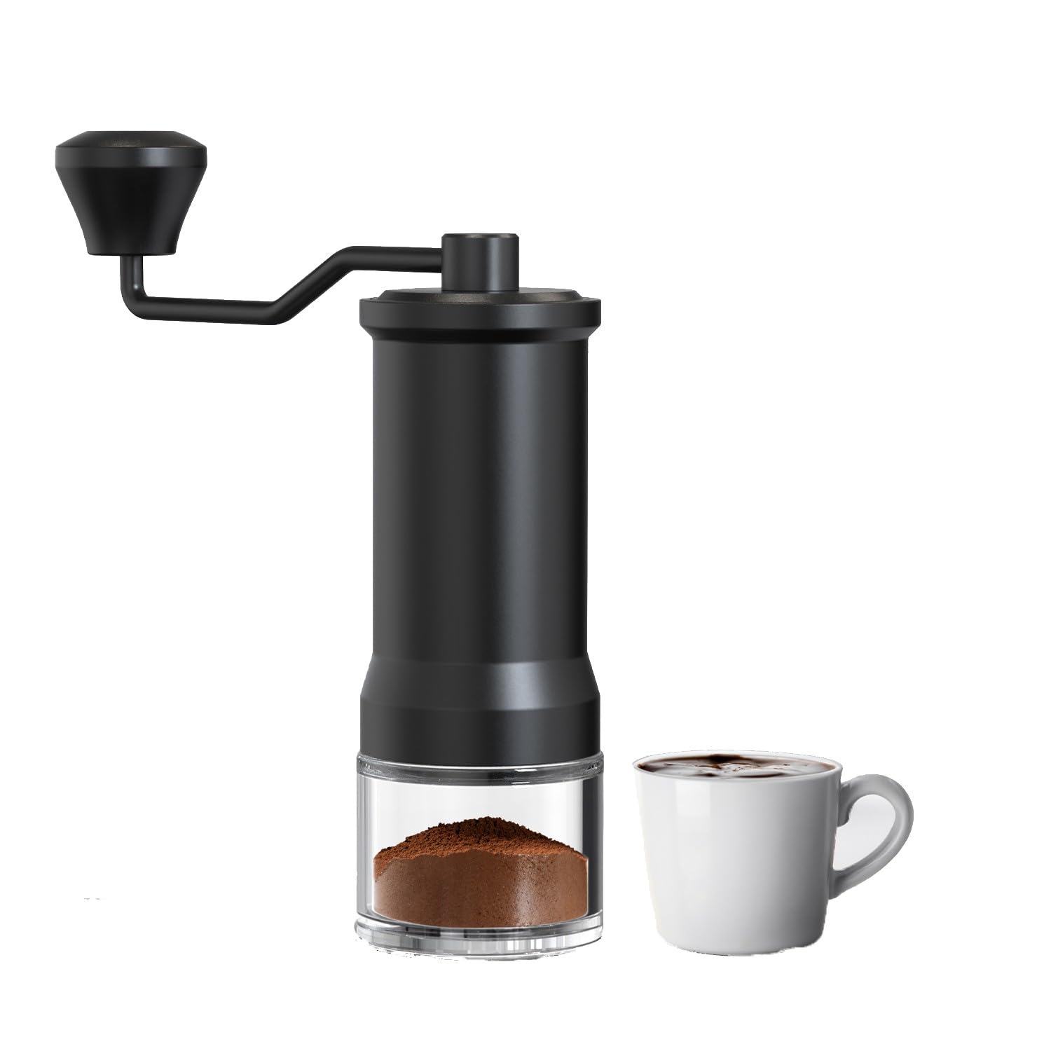 LePresso High Precision Conical Burr Grinder Glass Container (LPMCGRBK)