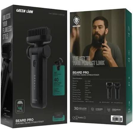 Green Lion Ultra Beard Pro جهاز تمليس اللحية المحمول