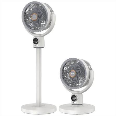 Green Lion Quad Flex Fan - Rechargeable, 8 Inch, 3 Blade