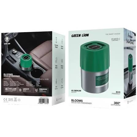 Green Lion Blooms Solid Air Freshener 360° Diffusion